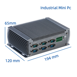 Chasis de Servidor Industrial con Procesador I5 8350U, 6 Puertos COM RS232/485, GPIO, PC Industrial <span class=keywords><strong>DDR4</strong></span> 2400 MT/s, Computadora Industrial de Borde X86 - Product Image 3