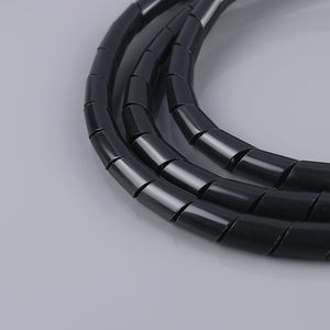 Qualité Favorable Fil Organisateur <span class=keywords><strong>En</strong></span> Plastique Transparent Bandes D'emballage <span class=keywords><strong>En</strong></span> Spirale de Tube - Product Image 2