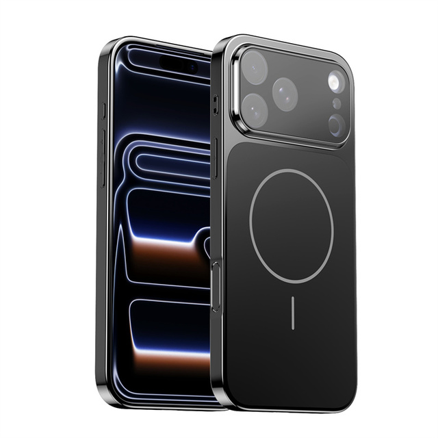 Lichicase New Designed Original Color Magnetic Wireless Charging Bumper Case for IPhone 12 12 Pro 12 ProMax Back Cover