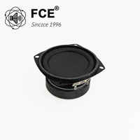 Haut-parleur de subwoofer audio FCE 3 pouces 4Ω 10W, haut-parleur large bande pour sonorisation / audio / enceintes de fête / automobile