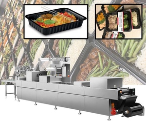 Machine à sceller les plateaux VSP pour repas surgelés, thermoformeuse pour emballage alimentaire, scellage automatique des plateaux sous vide - Product Image 5