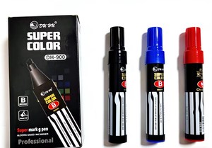 <span class=keywords><strong>Marqueur</strong></span> permanent à pointe biseautée, imperméable, en gros, pour le marché africain, best-seller, encre <span class=keywords><strong>indélébile</strong></span> de haute performance, couleur variée - Product Image 4