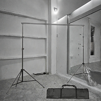 Support de fond réglable en alliage d'aluminium FT 2.6*3M pour studio photo et vidéo, compatible avec