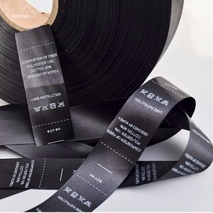 Chất Lượng Cao Satin Ribbon Cuộn 40Mm Cho Chăm Sóc Nhãn Tùy Chỉnh Màu Sắc Cá Nhân Dày Cứng Satin Rửa Nhãn - Product Image 4