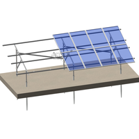 Kit complet de matériel pour support solaire au sol en acier galvanisé modulaire ARTSIGN, station d'énergie photovoltaïque au sol à grande échelle pour usage commercial