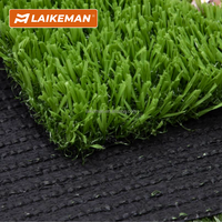 Gazon artificiel ignifuge, protégé contre les UV, gazon synthétique pour terrasse de toit, tapis d'herbe artificielle dense, tapis de luxe pour aménagement paysager