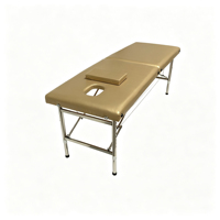 Table de massage pliable en gros, table de massage portable, lit de massage corporel pliable, centre de spa