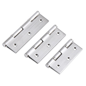 Haidibosi Stainless Steel Swing Hinges 4 Hole 180 Degree For Door Window Cabinet Hardware - Product Image 2