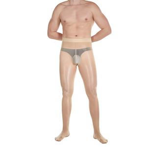 Oil Shiny Gay U Bag Bas de soie érotique Chaussettes Collants pour hommes <span class=keywords><strong>Sexy</strong></span> - Product Image 5