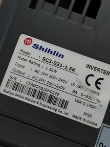 Variateur de fréquence SC3-021-1.5K VFD 1.5KW 220V AC, contrôleur de vitesse de moteur, convertisseur de fréquence réglable, industriel - Product Image 6
