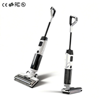 Aspirateur serpillière sans fil professionnel puissant 170W, durable, autonettoyant, multi-surfaces, humide et sec, pour usage domestique