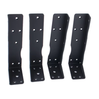 Supports d'angle peints en L de haute qualité, structure de support triangulaire réglable, support mural pour TV, bureau, chevet