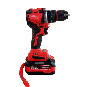 Bộ máy khoan không dây bán trực tiếp từ nhà máy Trung Quốc, mô-men xoắn 60Nm, hai tốc độ, pin, không chổi than, dùng cho dụng cụ DIY, mã LDD09-P - Product Image 4