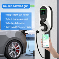 Cargador EV de 7 kW Tipo 2 Wallbox 32A 220V Monofásico para Hogar, con WiFi Inteligente, App, OCPP, CE, TUV, UKCA, RoHS, IEC 61851, EN 61851, Logotipo Personalizado OEM