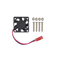 Raspberry Pi Modelo B 4GB RAM Kit + ABS + ventilador + disipador de calor + 16GB tarjeta SD + Micro cable + 5V 3A adaptador de corriente
