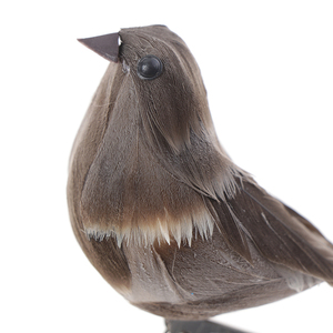 Servicio Integral de Aves Artificiales de Espuma con Plumas Vívidas, <span class=keywords><strong>Mini</strong></span> Aves Decorativas de Imitación, Modelo de Pájaro para Manualidades, Gorrión, Envío Gratis - Product Image 2