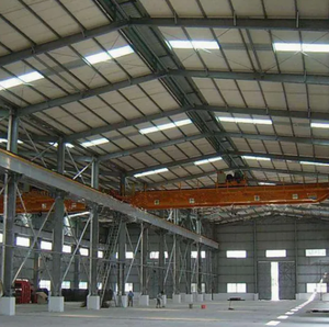 Gudang Bangunan Baja Bengkel Struktur Baja Bangunan Struktur Baja Bangunan Baja Prefabrikasi - Product Image 4