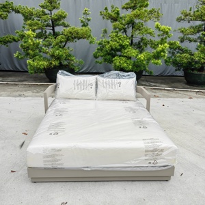 Lettino Doppio Reclinabile <span class=keywords><strong>da</strong></span> Esterno in Alluminio Nero per Piscina, Resistente a Tutte le Condizioni Atmosferiche, Prezzo di Fabbrica - Product Image 4