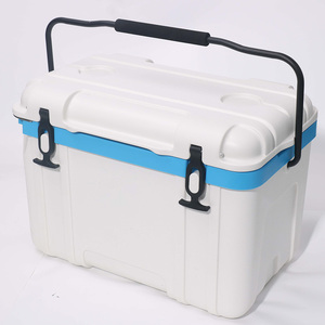 Oem/ODM xách tay 26L leakproof cứng hộp mát tùy chỉnh mô hình PE chất liệu cho cắm trại ngoài trời lĩnh vực rượu vang & thực phẩm lưu trữ Băng hộp - Product Image 6