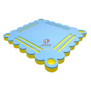 Table de Mahjong flottante personnalisée pour piscine, planche flottante double face avec cartes à jouer pour Mahjong, Poker, <span class=keywords><strong>Scrabble</strong></span>, Domino, jeux de cartes - Product Image 4