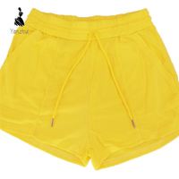 Conjunto de Shorts con Logotipo Personalizado Yanzhui, Ropa de Verano para Mujer, Top Corto de Manga Corta + Shorts de Cintura Alta, Conjunto de 2 Piezas para Mujer