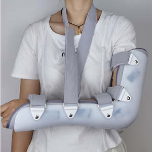 Grosir penyangga siku ortopedi penopang lengan medis penjepit siku tetap nyaman untuk fraktur - Product Image 3