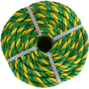 Cordon d'emballage en nylon torsadé haute durabilité, monofilament, 3 brins, en polypropylène synthétique, matériau d'origine - Product Image 1