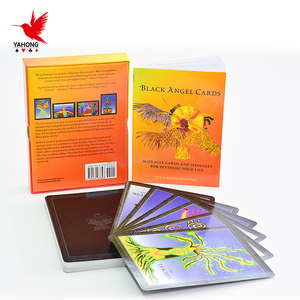 Personalizado Impresso Oracle Deck com Logotipo Bordado/Padrão Afirmação Positiva Jogando Cartas Personalizado Impresso Oráculo Cartões - Product Image 2