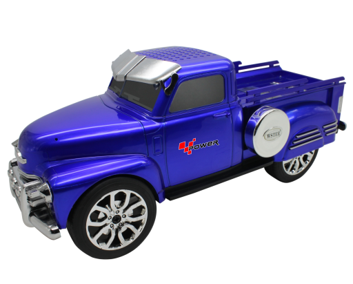Car Shape Bluetooth Speaker LED Display Colorful Lights Bass Truck TF FM AUX USB TWS Speaker Wireless Sound Subwoofer