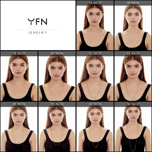 مجوهرات بالجملة الفضة الإسترلينية 14-36 بوصة و 1-Chain قلادة مخصصة - Product Image 2