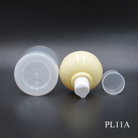 Bouteille de lotion à épaule ronde de 30ml/50ml/100ml/150ml bouteille personnalisée en plastique avec pompe sans air bouteille de crème pour le visage de bébé vente en gros