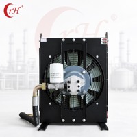 Refroidisseur d'huile hydraulique à profilés en aluminium, cadre galvanisé, 30 rangées, haute performance, haute qualité, pour machines industrielles