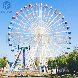 Impresionante Rueda <span class=keywords><strong>de</strong></span> la Fortuna <span class=keywords><strong>de</strong></span> 65 m con Fabricación en Fábrica para Parques <span class=keywords><strong>de</strong></span> Atracciones al Aire Libre y Entretenimiento Comercial - Product Image 2
