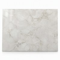 Dalle en pierre frittée 1600x3200mm, aspect marbre beige poli avec veines naturelles, pour mur TV et mur d'accentuation de villa de luxe