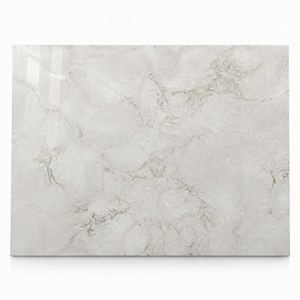 Dalle en pierre frittée 1600x3200mm, aspect marbre beige poli avec veines naturelles, pour mur <span class=keywords><strong>TV</strong></span> et mur d'accentuation de villa de luxe - Product Image 1