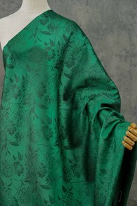 Kain Satin Jacquard Stretch Kepadatan Tinggi dengan Tampilan Sutra untuk Gaun, Pakaian Malam, Pakaian Tidur, Pakaian Fashion, dan Busana - Product Image 3