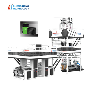 Chengheng aba HDPE LDPE 700-1000 machine à <span class=keywords><strong>film</strong></span> soufflé trois couches ligne de <span class=keywords><strong>production</strong></span> de <span class=keywords><strong>film</strong></span> soufflé rotatif à traction verticale - Product Image 1