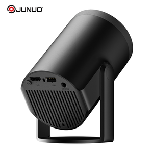 JUNUO Turn 1 Hot Selling Mini <b>Projector</b> 200Ansi 720P 1+8GB Newest Android 14 with BT Portable <b>Projector</b> for Home Use - Product Image 5