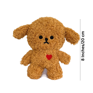 Peluche de Poodle Bordado para Cachorros, Juguete de Peluche Suave y Esponjoso con Relleno de Poliéster y Algodón PP para <span class=keywords><strong>Perros</strong></span> <span class=keywords><strong>Pequeños</strong></span> - Product Image 2