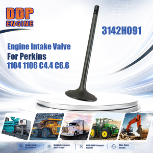 Soupape d'admission du moteur 3142H091 pour engins de construction Perkins 1104 1106 C4.4 C6.6 - Product Image 2