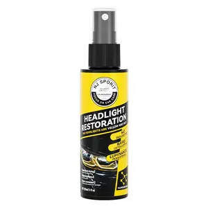 Automotive headlamp repair fluid Refurbishment lamp yellowing blur scratch remover lampshade crystal plating spray