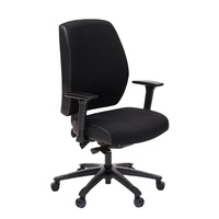 Chaise de travail de bureau réglable en maille de tissu de luxe chaise de bureau ergonomique avec soutien lombaire
