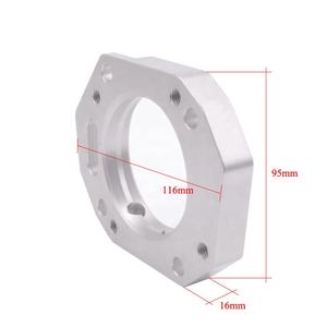 Высокопоточный корпус дроссельной заслонки <span class=keywords><strong>OBX</strong></span>, впускной коллектор, алюминиевые прокладки для Acur RSX Honda Civic - Product Image 3