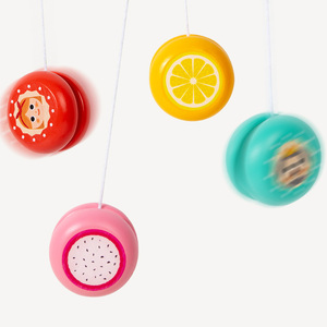 <span class=keywords><strong>Montessori</strong></span> in legno Yo-Yo giocattolo cartone animato a tema educativo di sviluppo di abilità giocattolo per bambini mano-occhio coordinazione formazione - Product Image 5