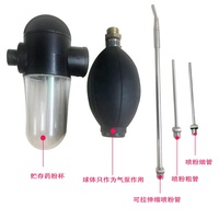 1PCS Pistolet à poudre portable pour pulvérisation de poudre, outil de lutte antiparasitaire, ensemble complet