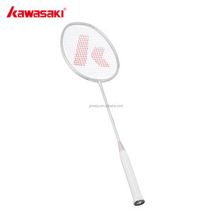 Raquette de badminton Kawasaki entièrement en carbone, manche en bois, raquettes de badminton offensives et défensives, fabrication personnalisée, originale, professionnelle - Product Image 3