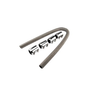 Haofa Tuyau d'eau de refroidissement moteur 24-48 pouces en acier inoxydable flexible pour radiateur, pour remplacement et réparation, ajustement universel - Product Image 1