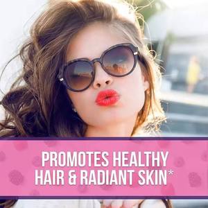 Gomitas de Colágeno con Biotina, Zinc, Vitaminas E y C para el Crecimiento del Cabello, la Piel y las Uñas, Apoyo Inmunológico, Suplemento Dietético - Product Image 5