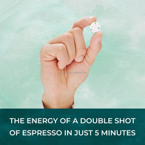 Goma de mascar con cafeína de menta extrafuerte <span class=keywords><strong>Natural</strong></span> de etiqueta privada para una mayor claridad mental de enfoque energético - Product Image 3