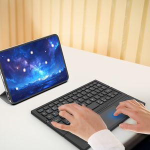 OEM Xách Tay Gấp Linh Hoạt Túi Phẳng Bluetooth Mini Bàn Phím Chuột Có Thể Gập Lại TV Bàn Phím Bàn Phím Không Dây Cho - Product Image 5